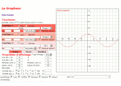 Graph plotter : trace the graph of a parabola online